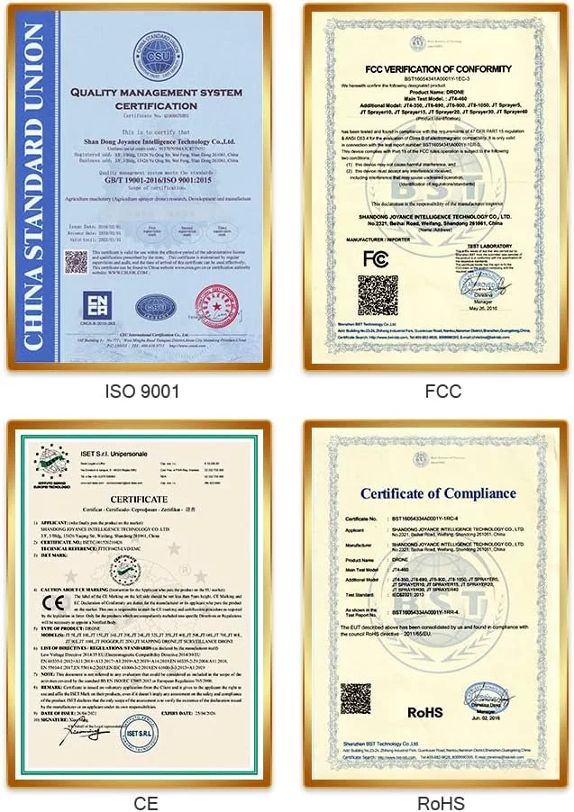 Industrial Agricultural Drone Sprayer, JT16L-404 QC.