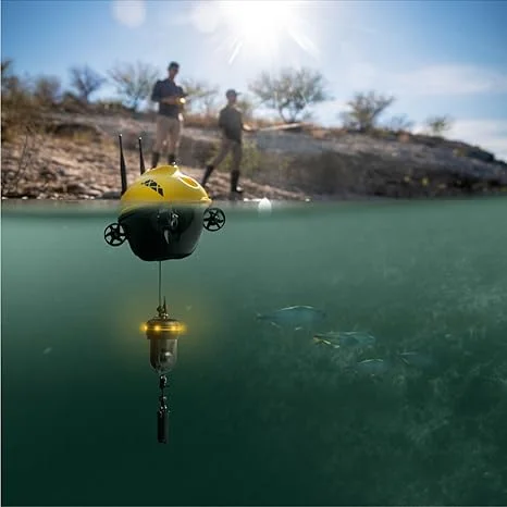 Chasing Underwater Fish Finder Drone | Rotatable Fishing Camera