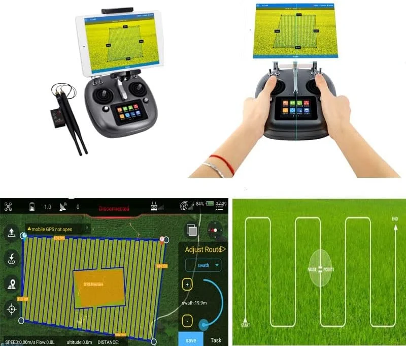 Agriculture Spray Drone 30L Tank With FPV Camera