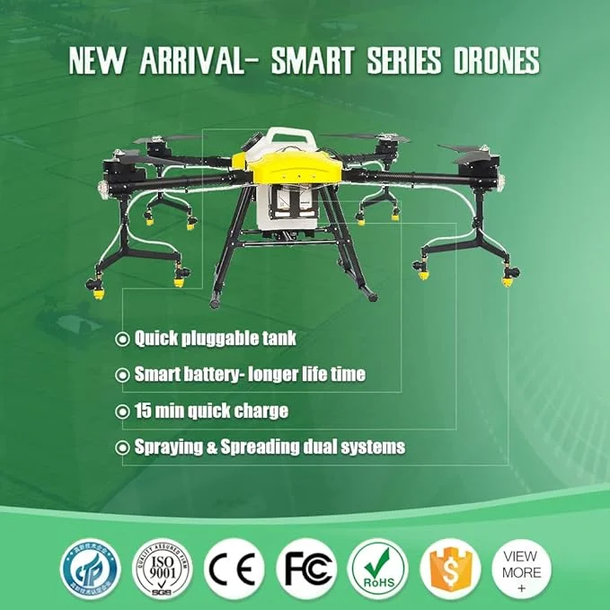 Industrial Agricultural Drone Sprayer, JT16L-404 QC.