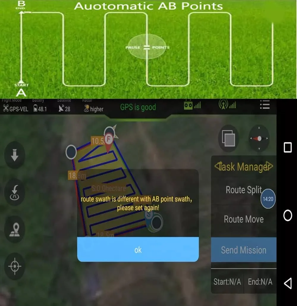 Agriculture Spray Drone 30L Tank With FPV Camera