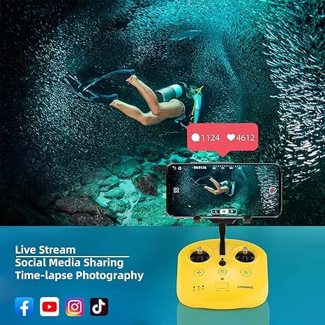 Chasing Gladius MINI Professional Underwater Camcorders