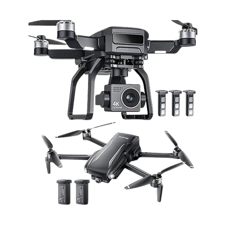 Bwine GPS Foldable 4K Drone Bundle with Long Flight Time
